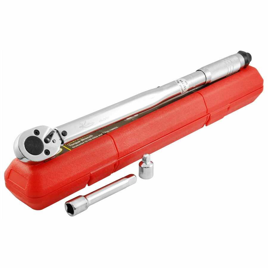 1/2" Drive Torque Wrench 10-150 ft-lbs