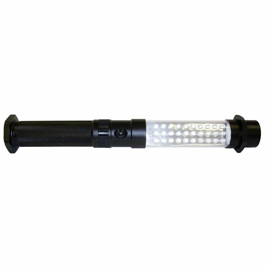 30-Element LED Floodlight with Spotlight