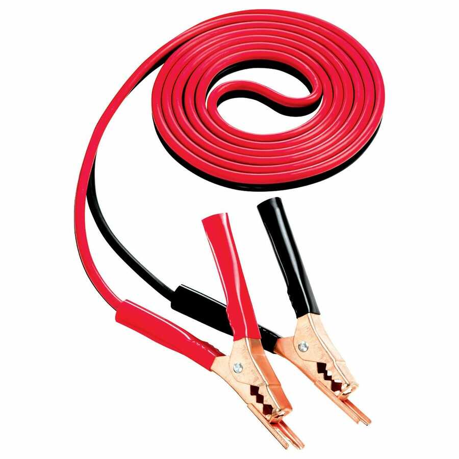 12' Light Duty 10 Gauge Booster Cables with 250 Amp Clamps