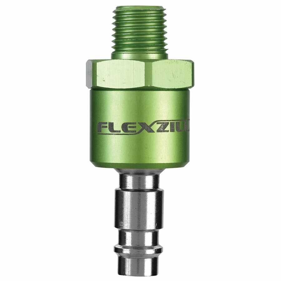 Flexzilla High Flow Ball Swivel Plug 1/4 Body 1/4M