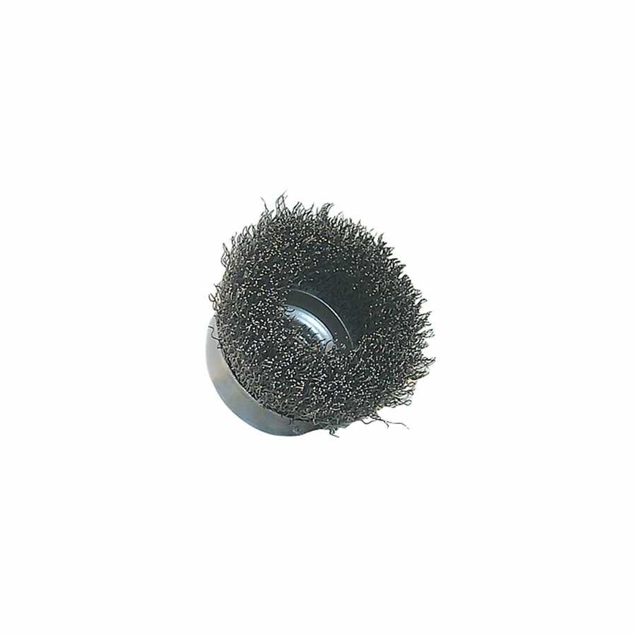 Crimped Style Wire Cup Brush - 3 In