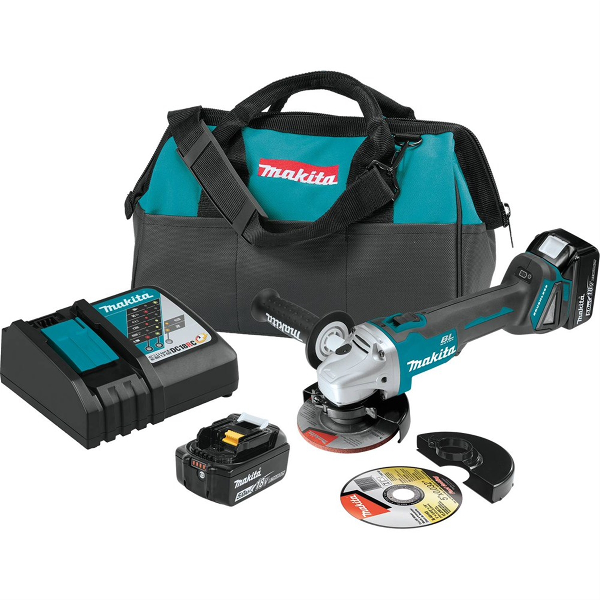 18V Cordless 4-1/2"/5" Cut-Off/Angle Grinder Kit