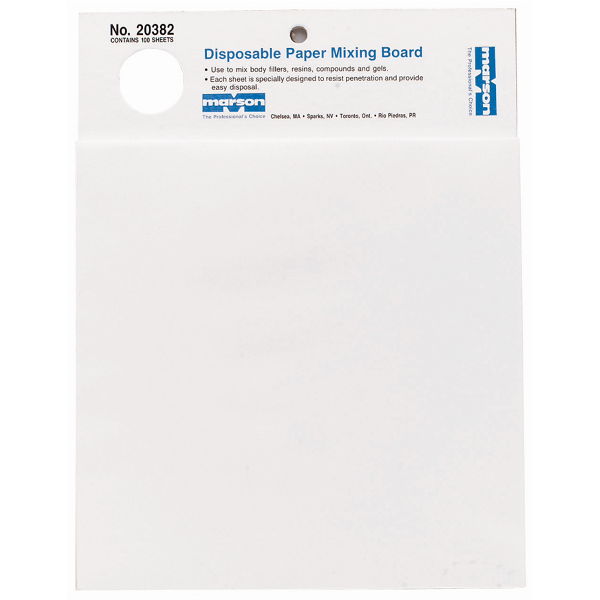 Disposable Paper Mixing Board 100 sheets