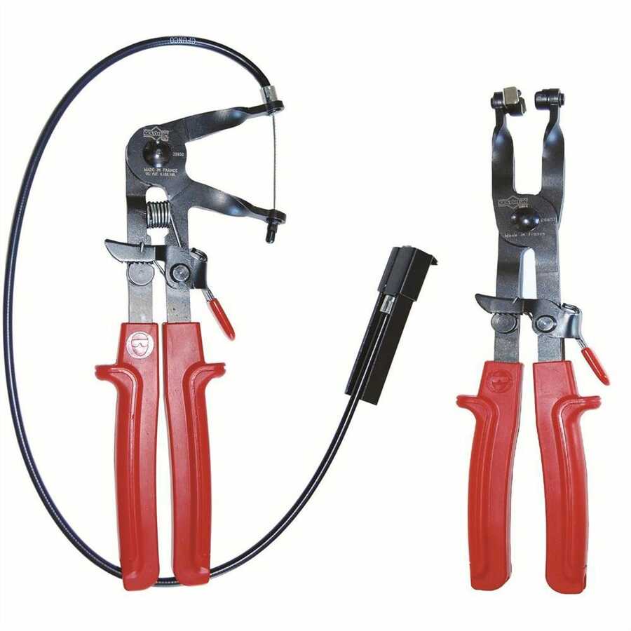 Hose Clamp Plier Set - 28650 & 28657 - 2 Pc