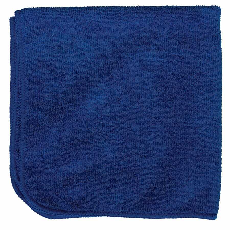 Detailers 16"x16" Blue microfiber cloth Bag of 12