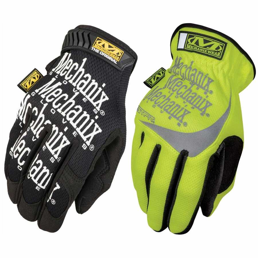 2Pack Original Black and Fastfit hi viz yellow