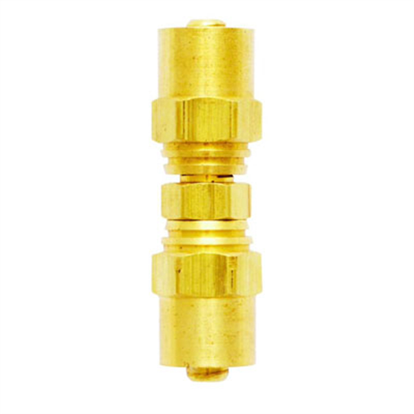 Re-usable Brass Hose Fitting Mender - 1/4 In ID