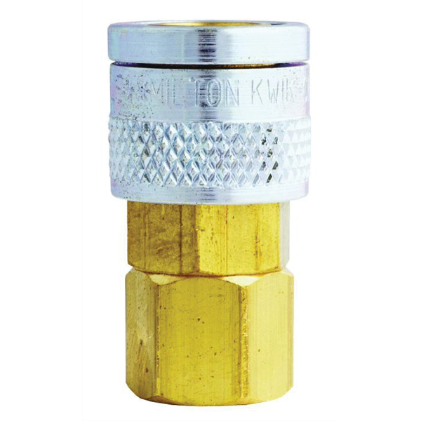 1/4" FNPT M Style Push Type Coupler