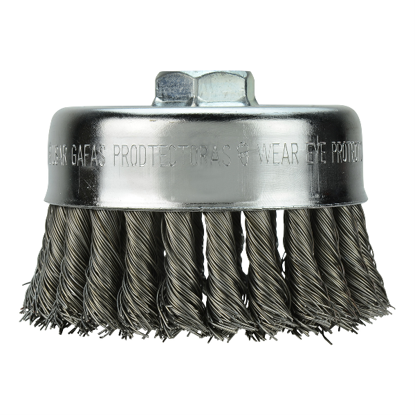 Knotted Cup Brush 4 in.