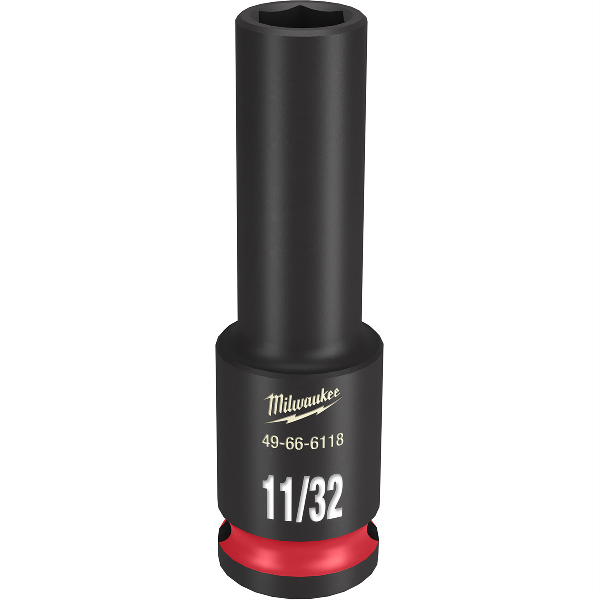 SHOCKWAVE Imp Duty 3/8"Dr 11/32" Dp 6PT Socket