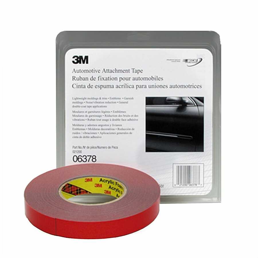 Scotch-Mount Automotive Acrylic Foam Tape - 7/8 In x 20 Yd