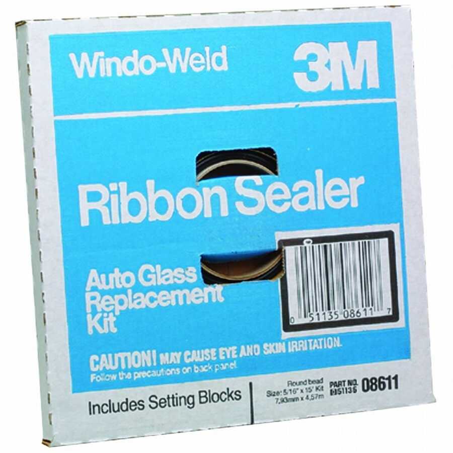 Window-Weld Round Ribbon Sealer, 5/16 Inch