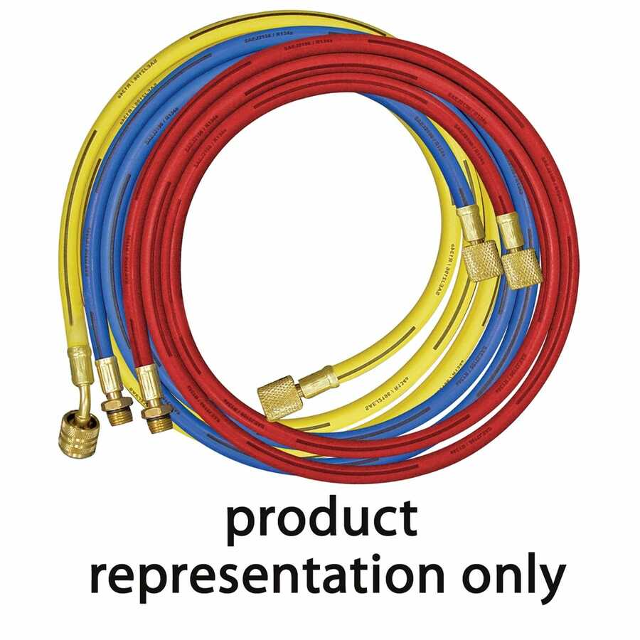 R134a Charging Hose - 72 In - Yellow