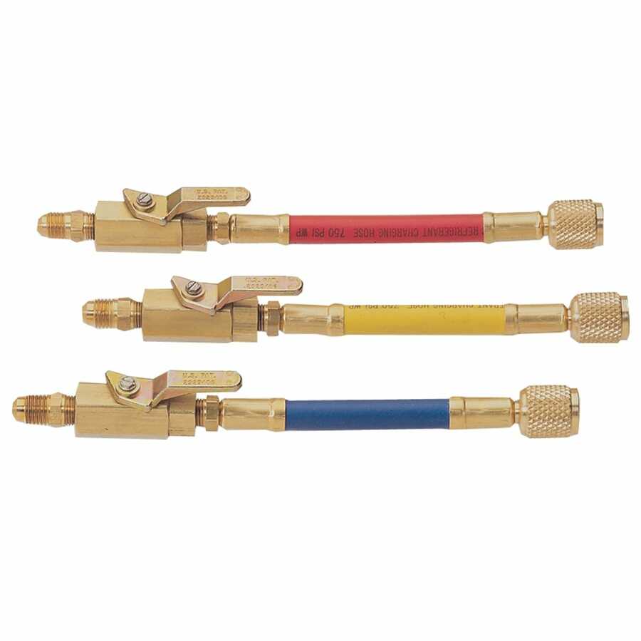 Straight Manual Shut-Off Valve Set