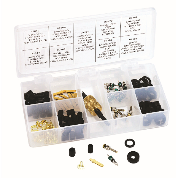 Master A/C Charging Adapter Repair Kit - 126-Pc