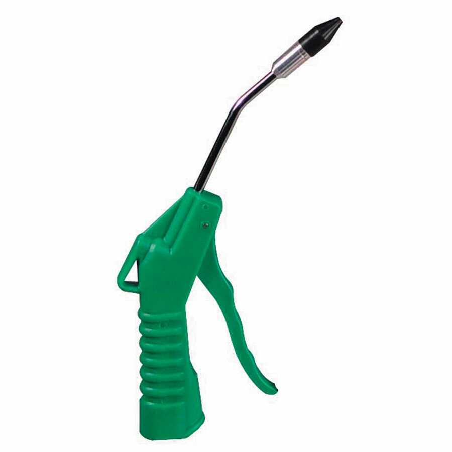 Air Blow Gun - Variable Flow w/ Removable Rubber Tip - 4 In