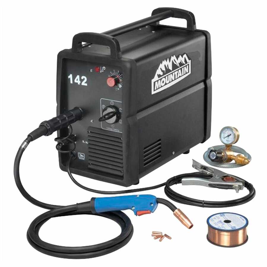 WELDER MIG 140-AMP PROFESSIONAL POTABLE 115-VOLT