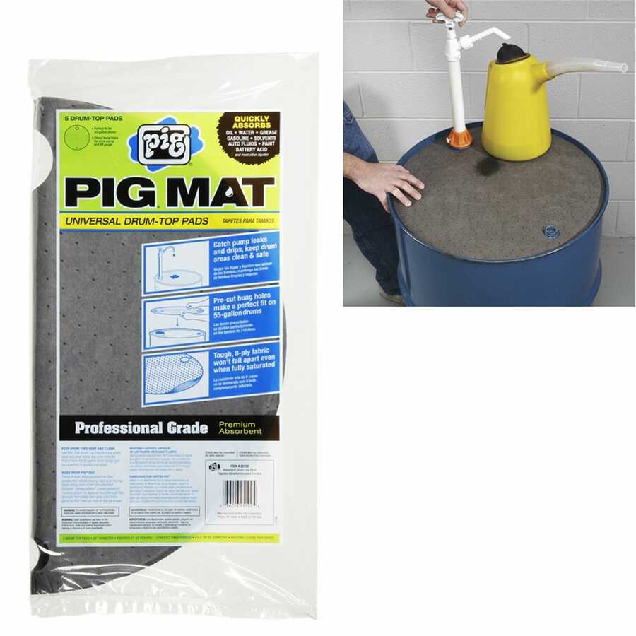 PIG Universal Light-Weight Absorbent Drum-Top Pad