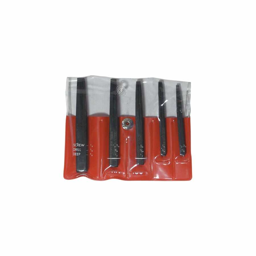 5 PIECE SCREW EXTRACTOR SET