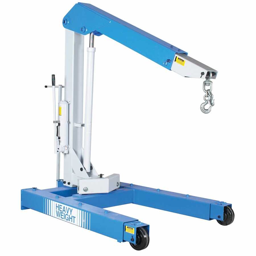 Mobile Floor Crane w/ Hydraulic Hand Pump - 6000 Lb OTC1813