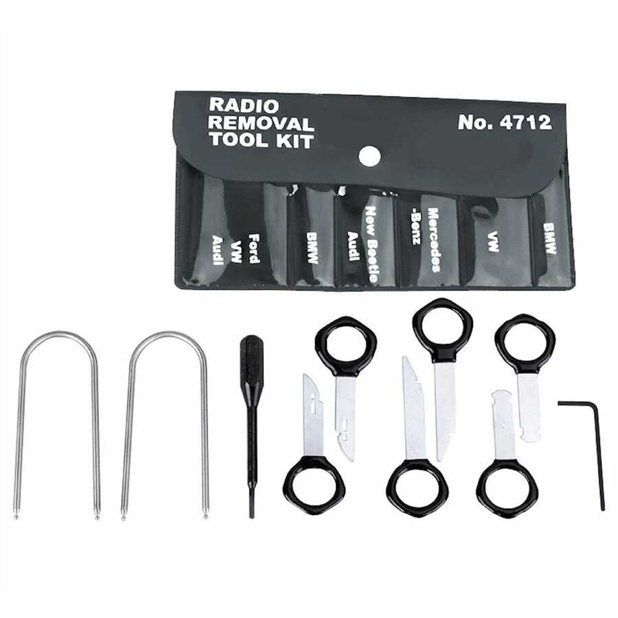 Euro Radio Removal Tool Kit