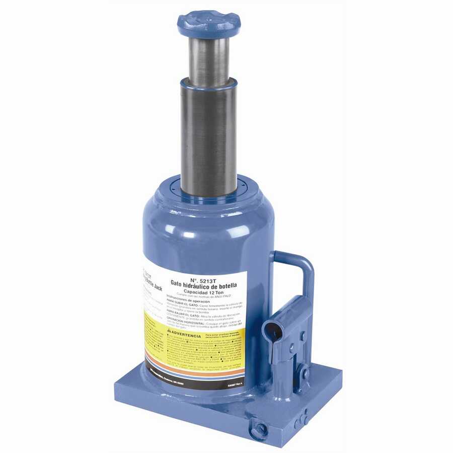 12-Ton Telescopic Bottle Jack