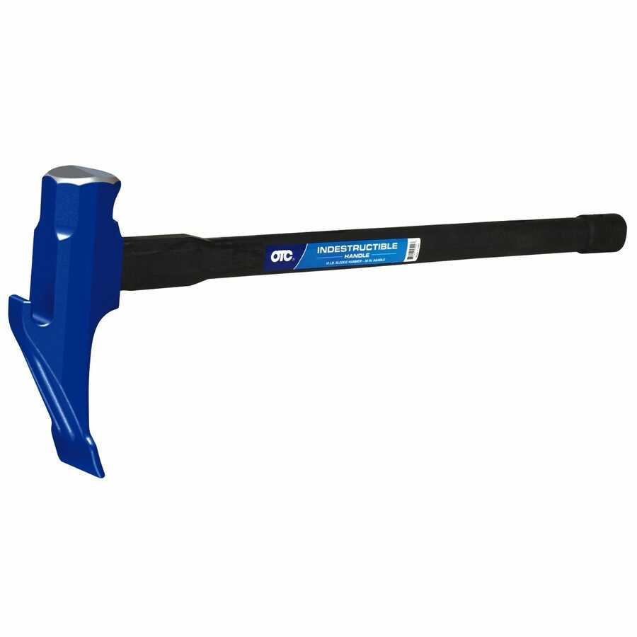 Tire Service Hammer, Indestructible Handle 10 Lb 32 Inch