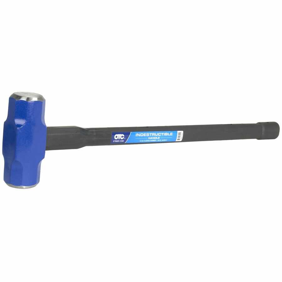 12lb. 30"Double Face Sledge Hammer, Indest. Handle