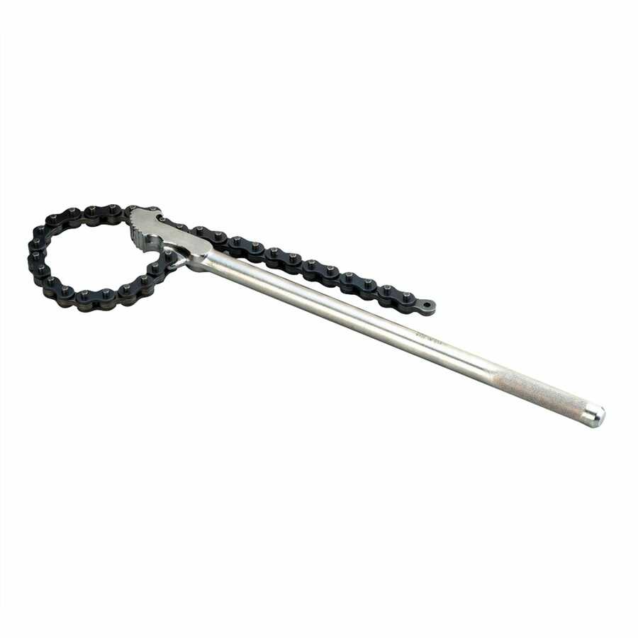 Ratcheting Chain Wrench - 3 In to 6 3/4 In OD