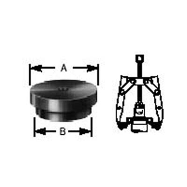 Puller Step Plate Adapter 2-7/8 & 2-3/8 In Dia