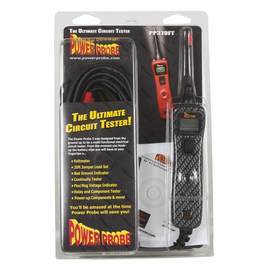 Power Probe III Circuit Tester Carbon Fiber Clam Shell