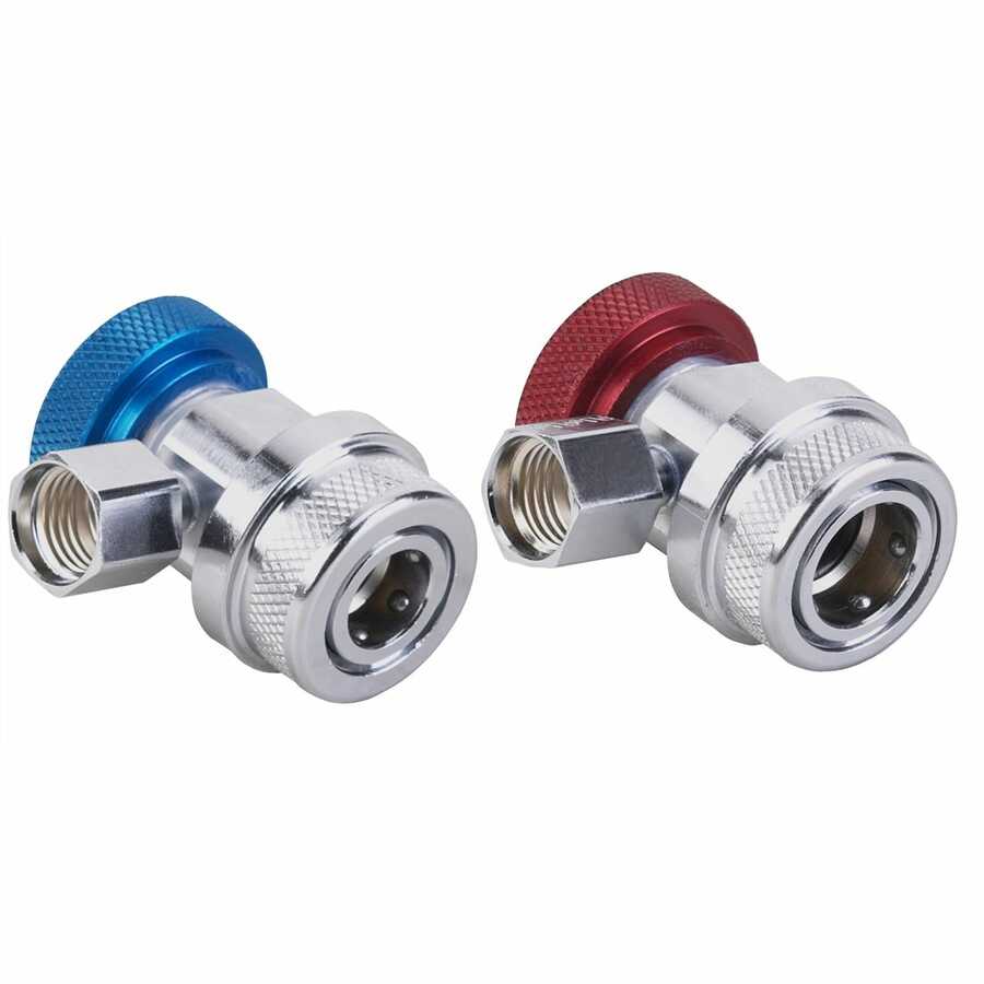 Manual Service Couplers 18190A Blue Low Side and 18191A Red High