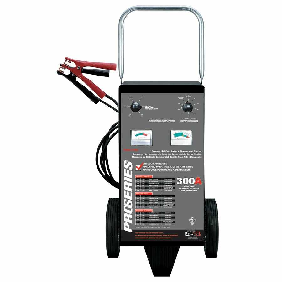 Wheel Battery Charger 6/12/24 Volt 300/70/15/30 Charging Amps