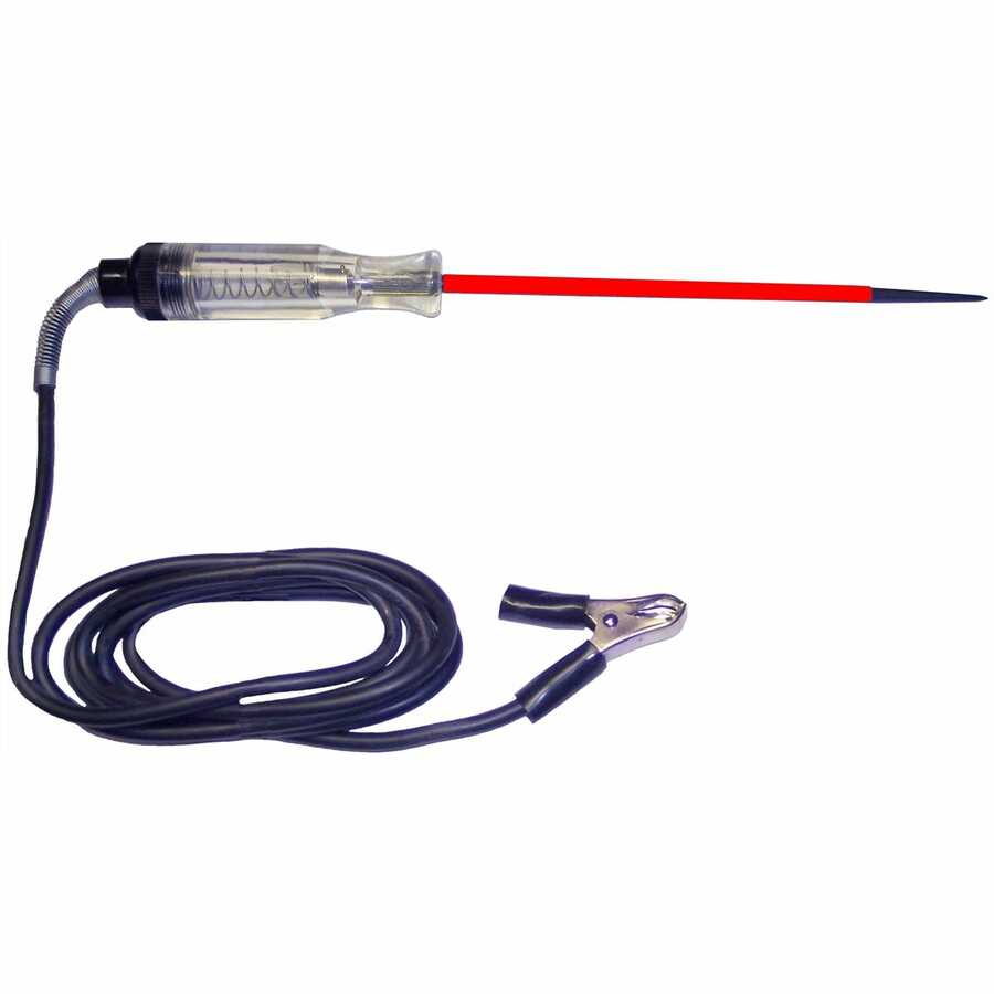 Circuit Tester - Heavy Duty & Extra Long - Red Probe