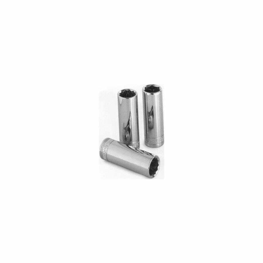 1/4 Inch Drive 12 Pt Deep Metric Socket - 10mm