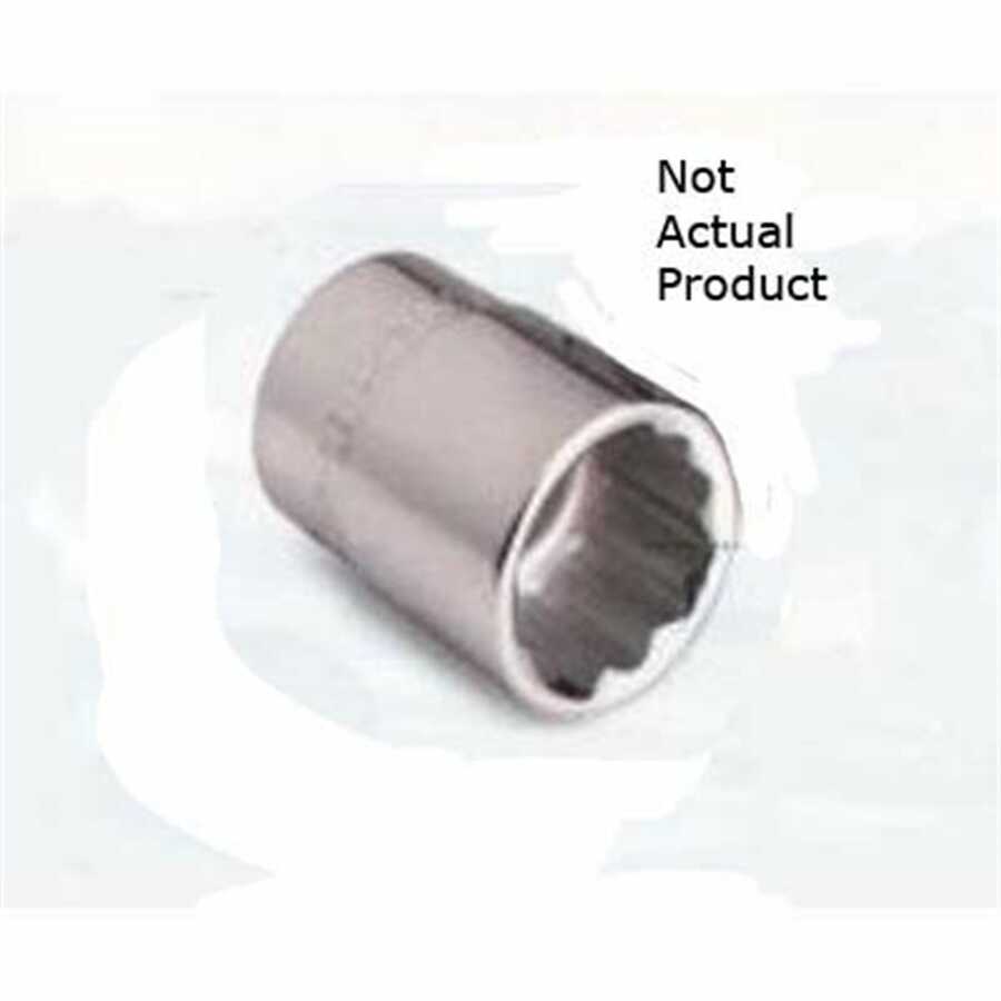 3/4 In Drive 12 Pt Standard Fractional Socket - 3/4 In