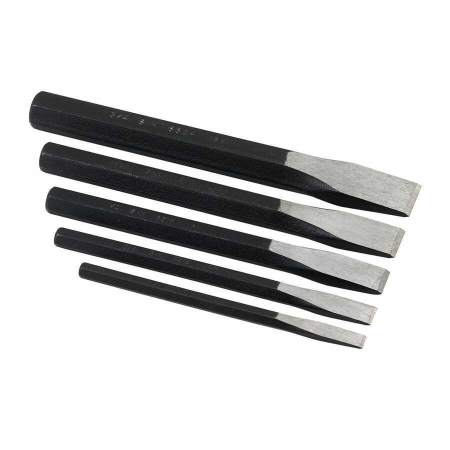 Flat Chisel Set - 5 Piece