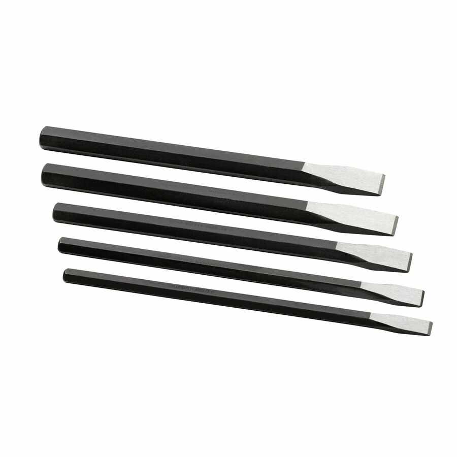 Long Flat Chisel Set - 5-Pc