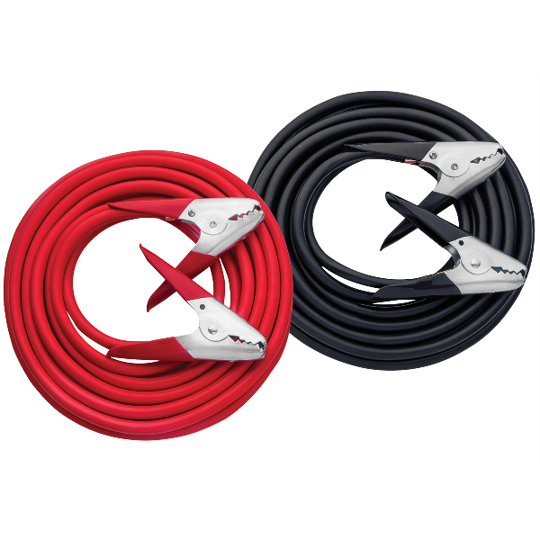 2 GA., 20 FT Booster Cable, 600A Parrot Clamp