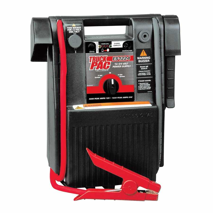 Truck PAC ES1224 12/24 Volt Heavy-Duty Jump Starter