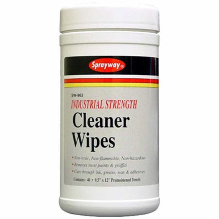 Industrial Strength Cleaner Wipes