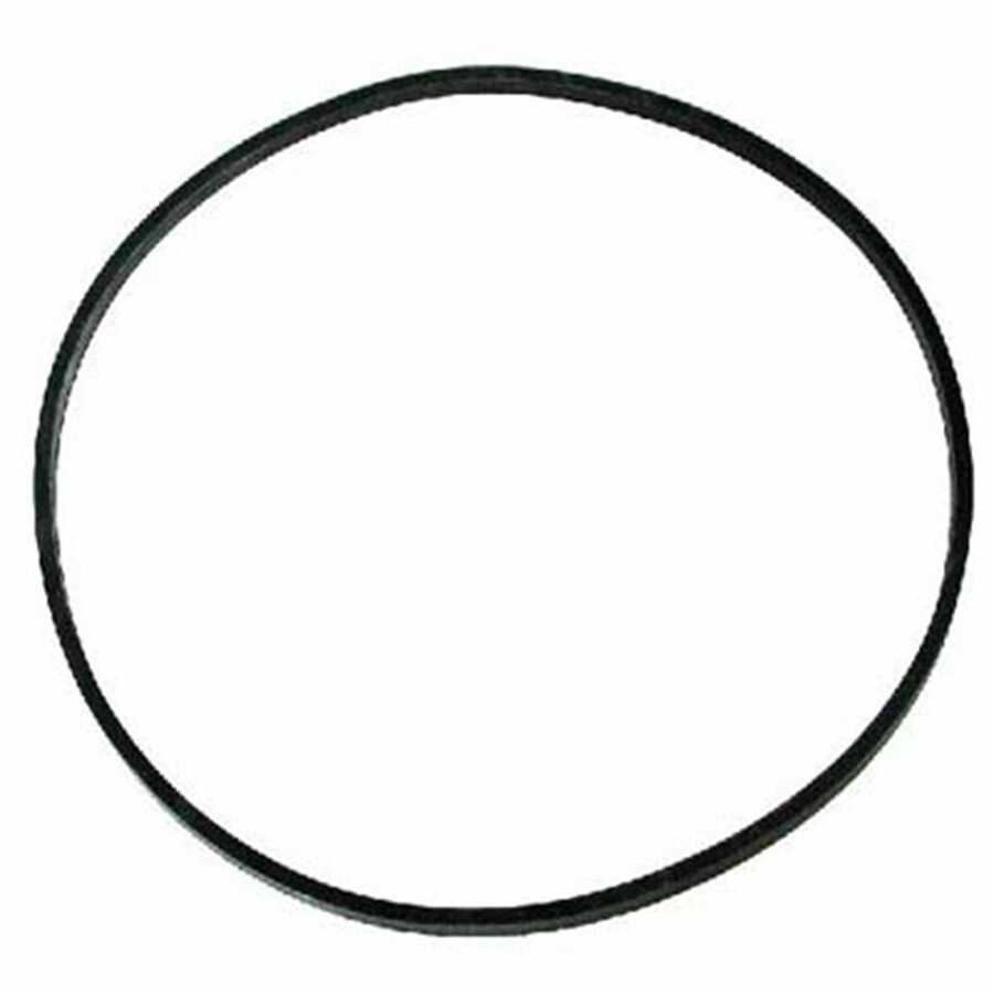 Solid Black Neoprene Silencer Band Large 9" Diameter