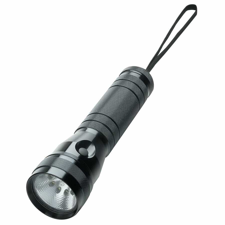 Twin-Task Flashlight - Black - 2-D Cell