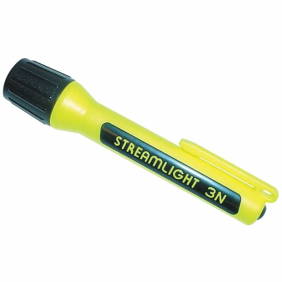 3N Flashlight Blue LED w/ Yellow Body