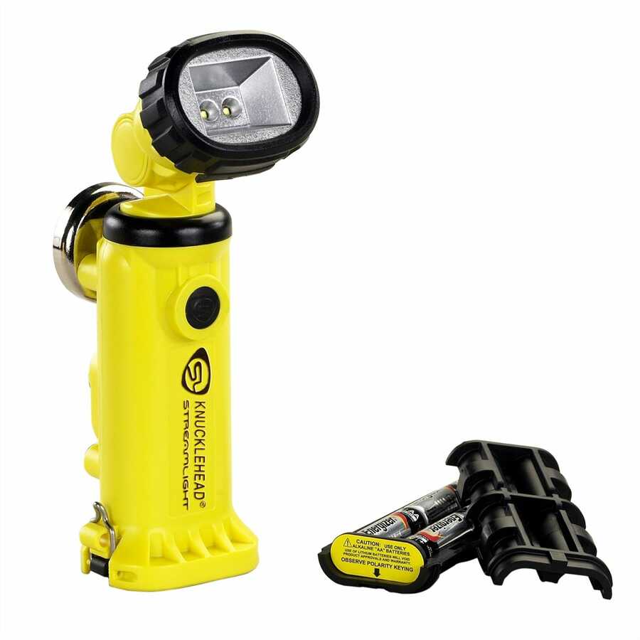 Knucklehead Work Light, Yellow Alkaline