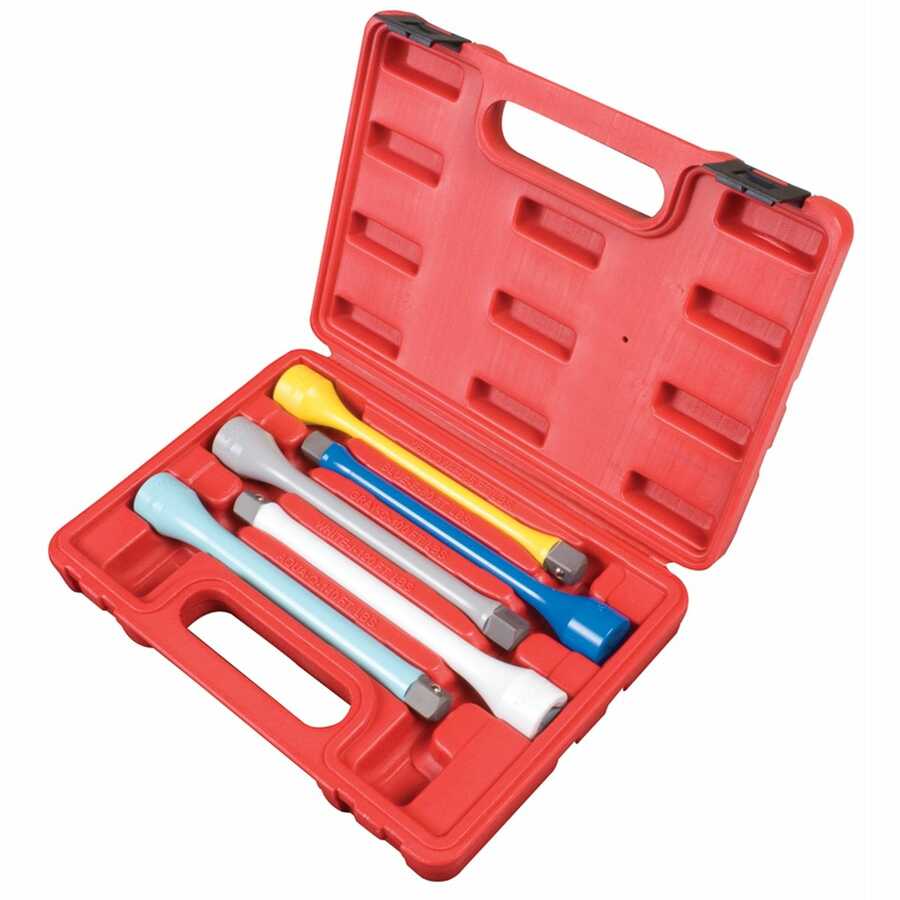 1/2" Drive Limited Extension Bar Set - 5-Pc