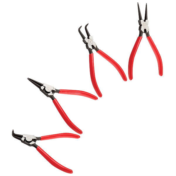 4 Piece Snap Ring Pliers Set