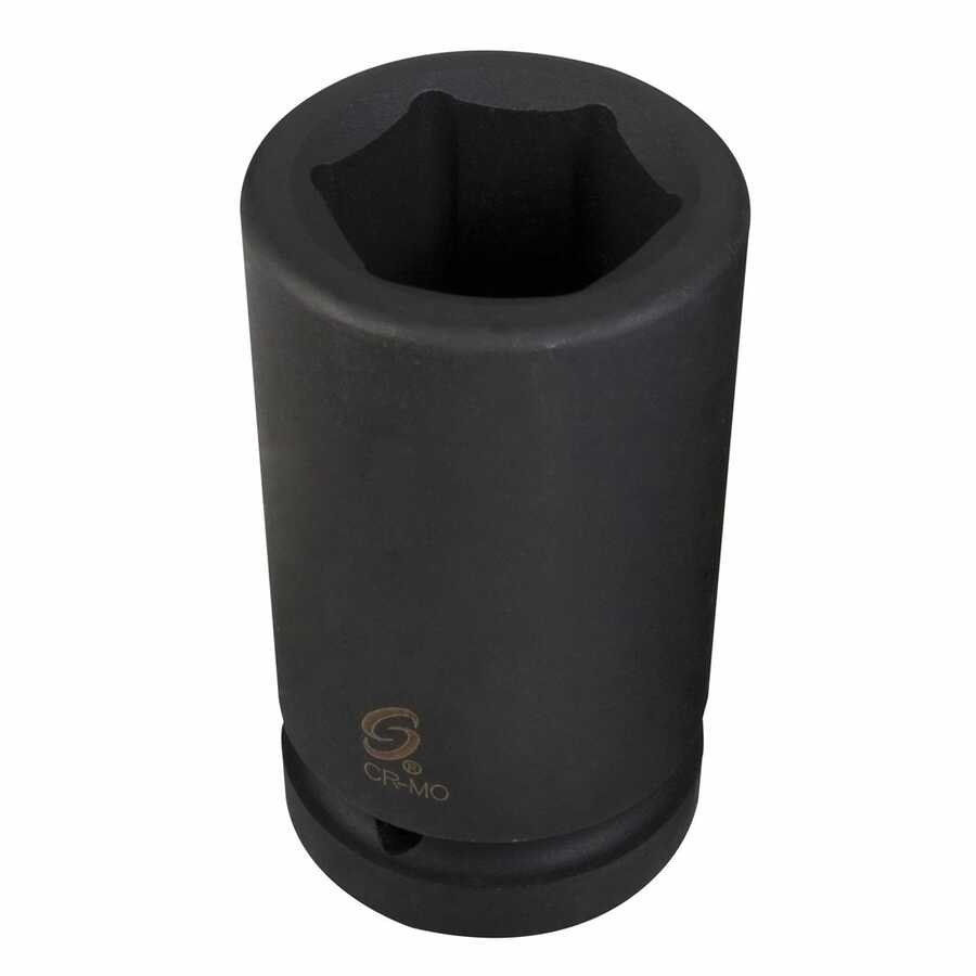 1 In Dr Impact Socket, 6 Pt, Deep, 1-1/16 In