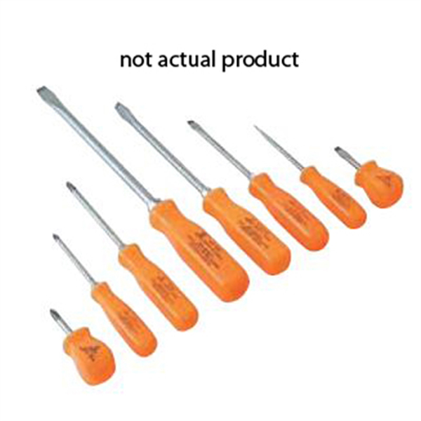 #1 Phillips x 3" Neon Orange Screwdriver