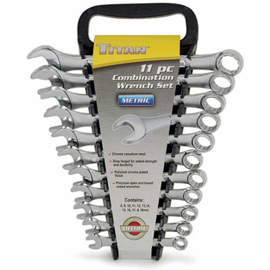 11PC METRIC COMBO WRENCH SET